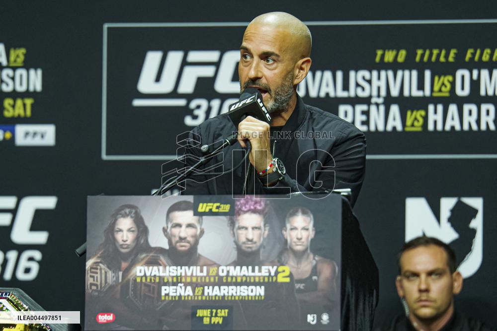 UFC 316 - Press Conference - USA