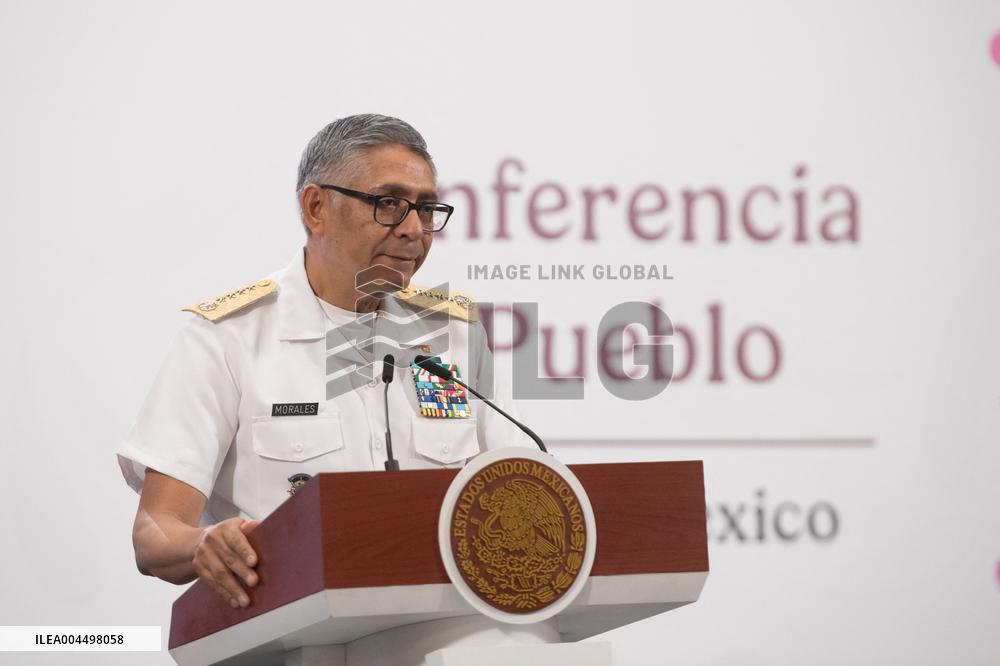 President Claudia Sheinbaum Holds Briefing - Mexico