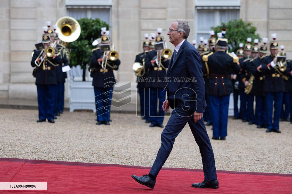 State diner with Brazilian President at the Elysee - Paris