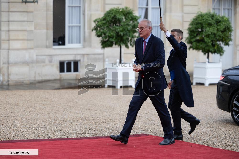 State diner with Brazilian President at the Elysee - Paris