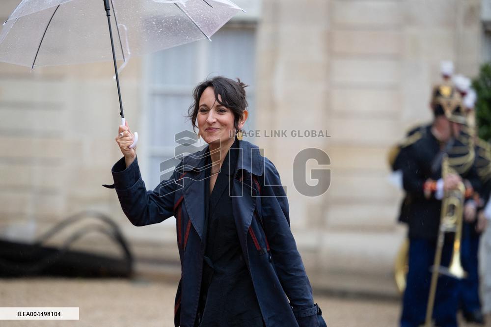 State diner with Brazilian President at the Elysee - Paris