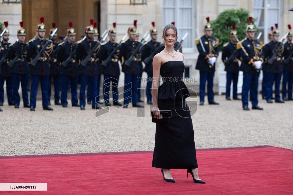 State diner with Brazilian President at the Elysee - Paris