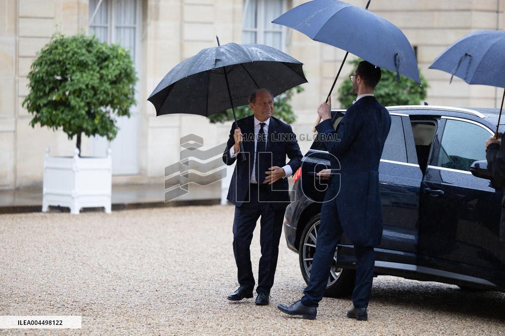 State diner with Brazilian President at the Elysee - Paris