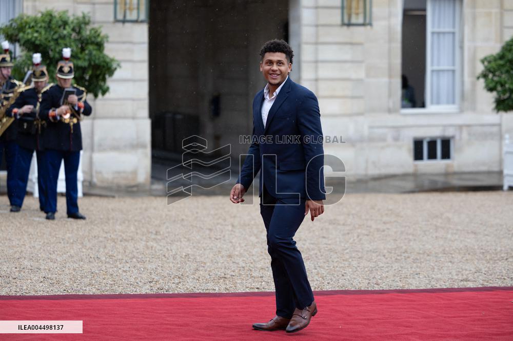 State diner with Brazilian President at the Elysee - Paris