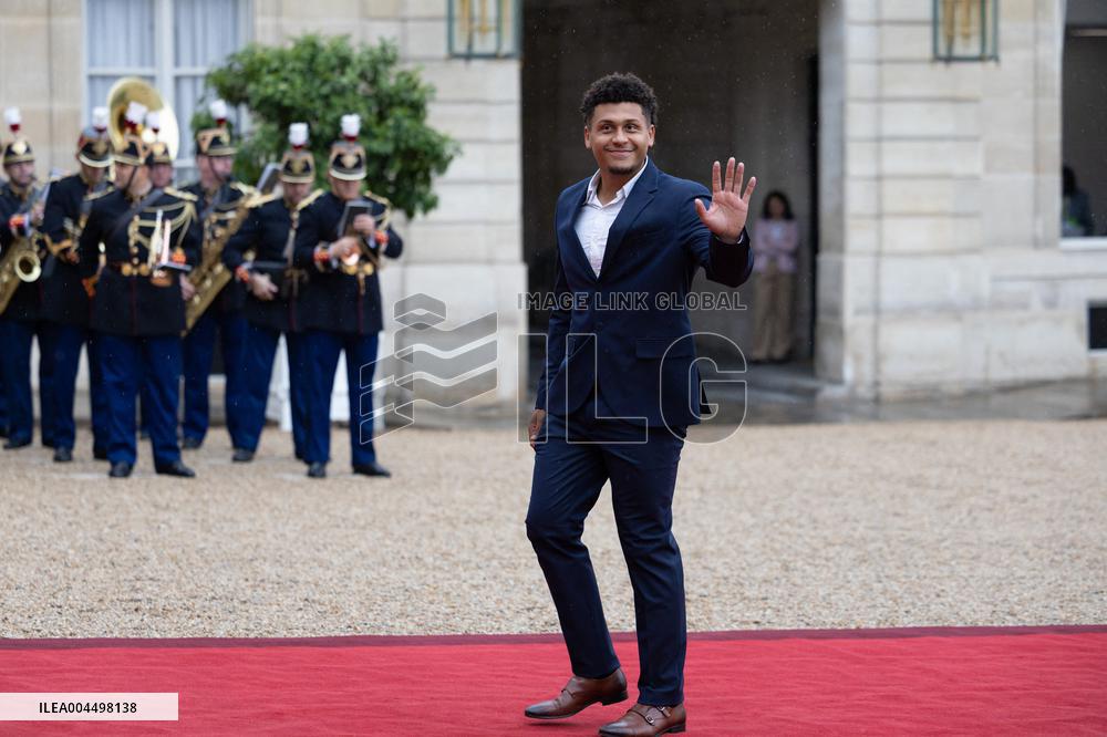 State diner with Brazilian President at the Elysee - Paris