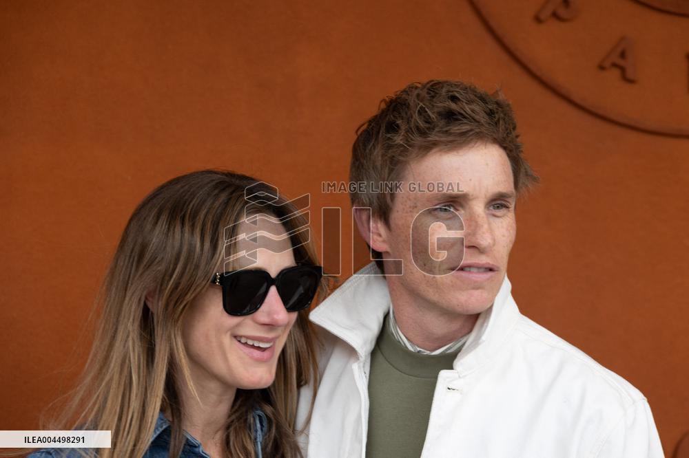 2025 French Open - Celebrities At Village Day 13 NB