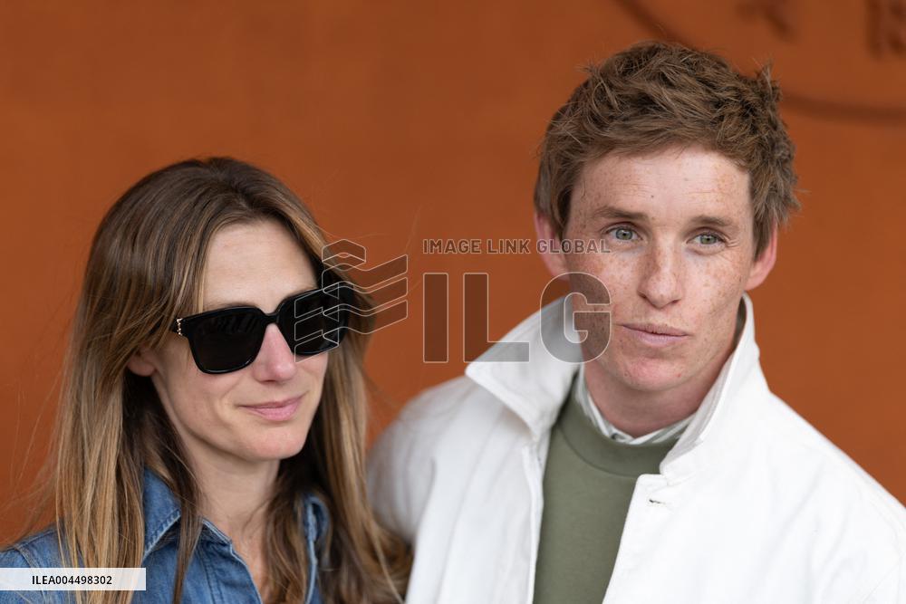 2025 French Open - Celebrities At Village Day 13 NB