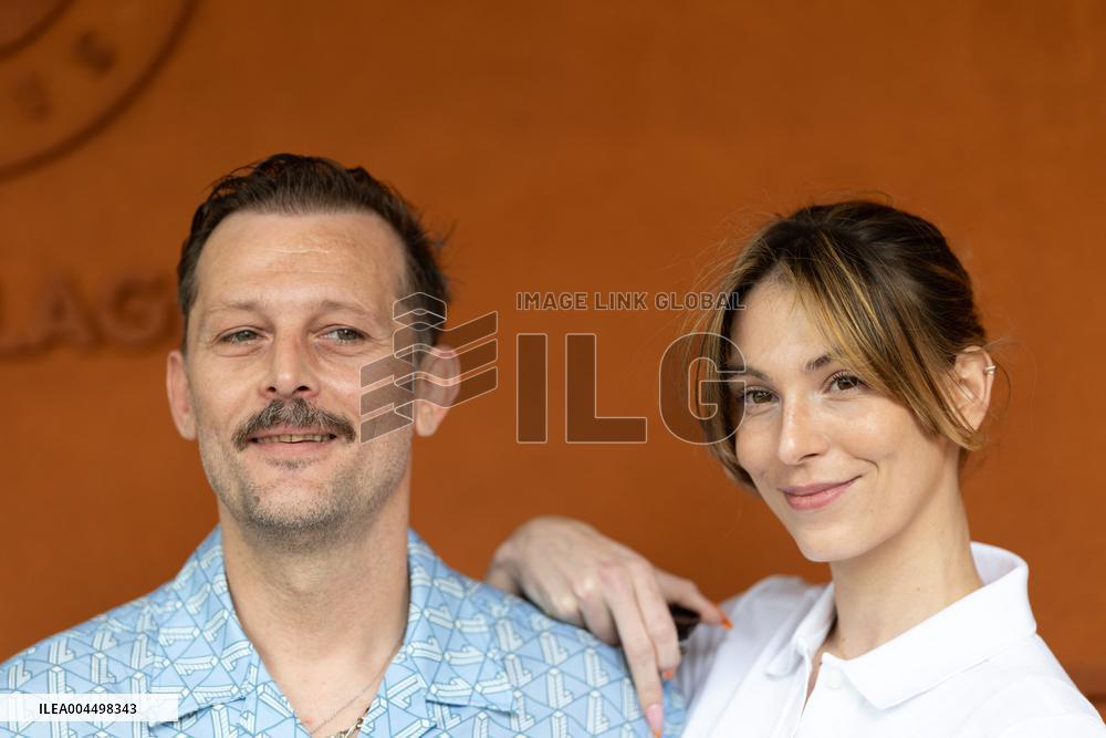 2025 French Open - Celebrities at Village Day 13 NB