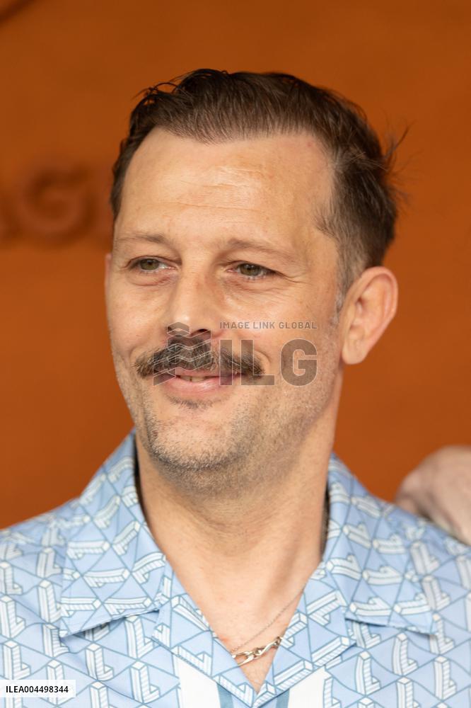 2025 French Open - Celebrities at Village Day 13 NB