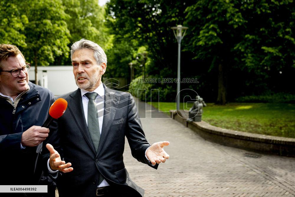 PM Dick Schoof Arrive At Cabinet Meeting - Netherlands