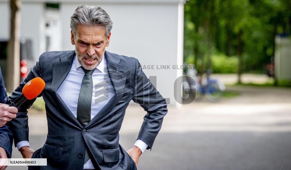 PM Dick Schoof Arrive At Cabinet Meeting - Netherlands