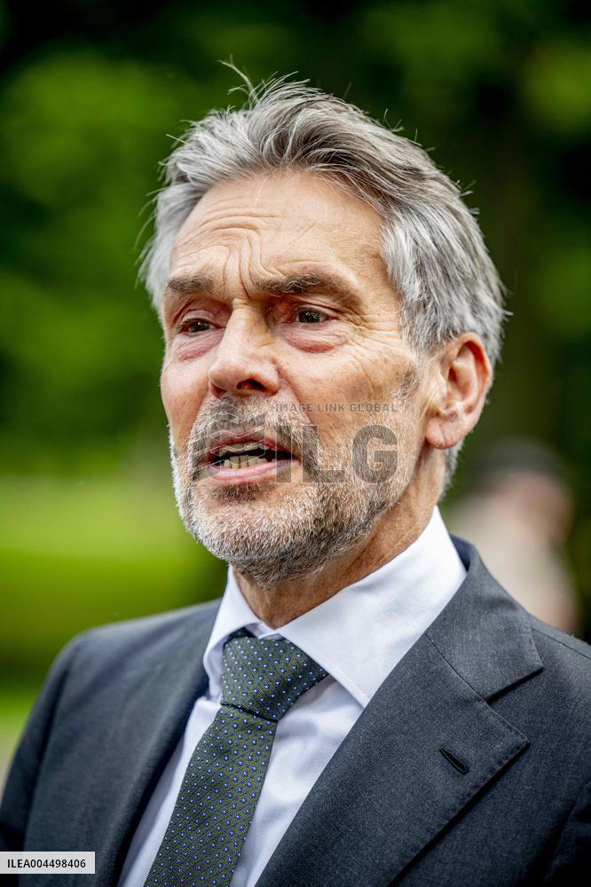 PM Dick Schoof Arrive At Cabinet Meeting - Netherlands