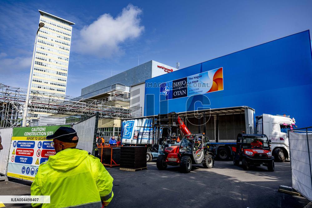 NATO Summit Construction Illustrations - The Hague