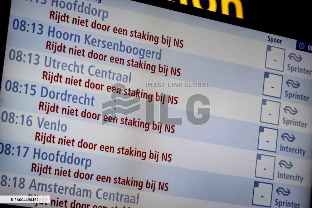 National Strike By NS Staff - Netherlands