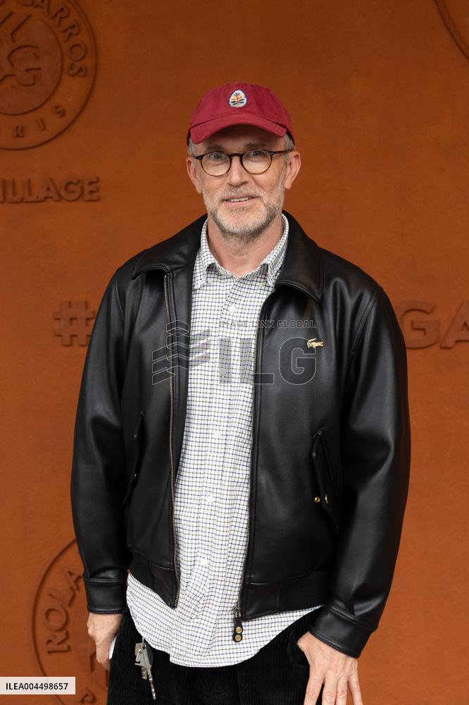 2025 French Open - Celebrities at Village Day 13 NB