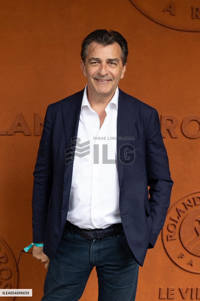 2025 French Open - Celebrities at Village Day 13 NB