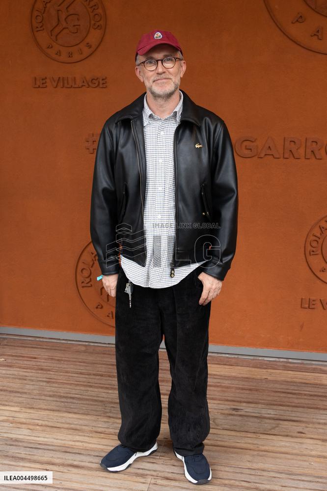 2025 French Open - Celebrities at Village Day 13 NB