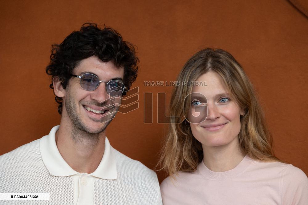 2025 French Open - Celebrities at Village Day 13 NB