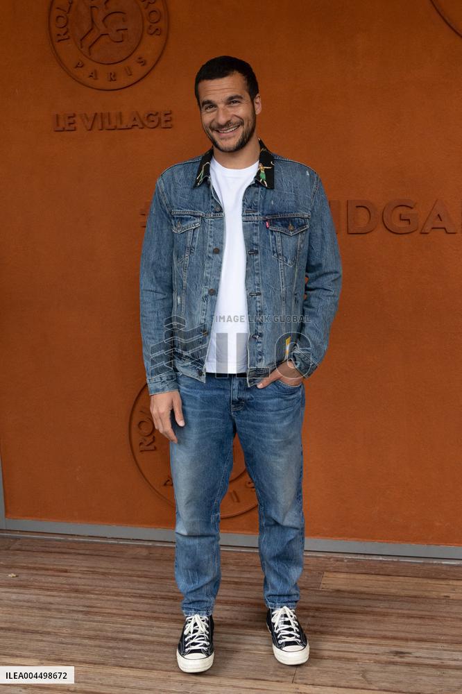 2025 French Open - Celebrities at Village Day 13 NB