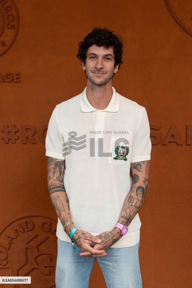 2025 French Open - Celebrities at Village Day 13 NB