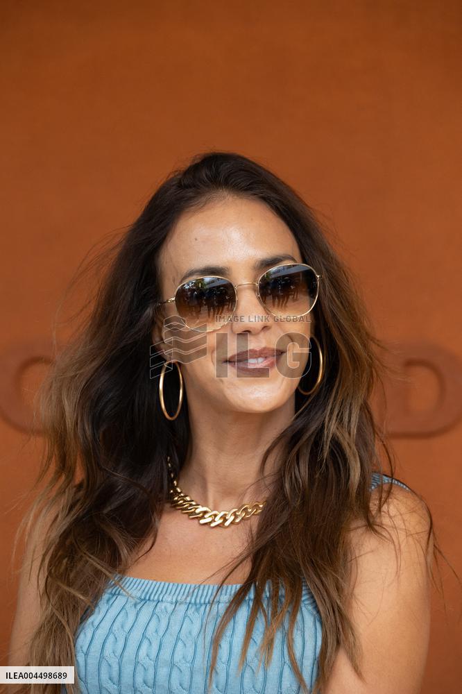 2025 French Open - Celebrities at Village Day 13 NB