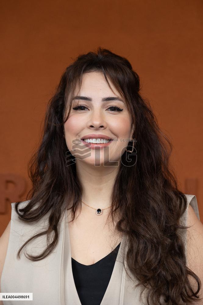 2025 French Open - Celebrities at Village Day 13 NB