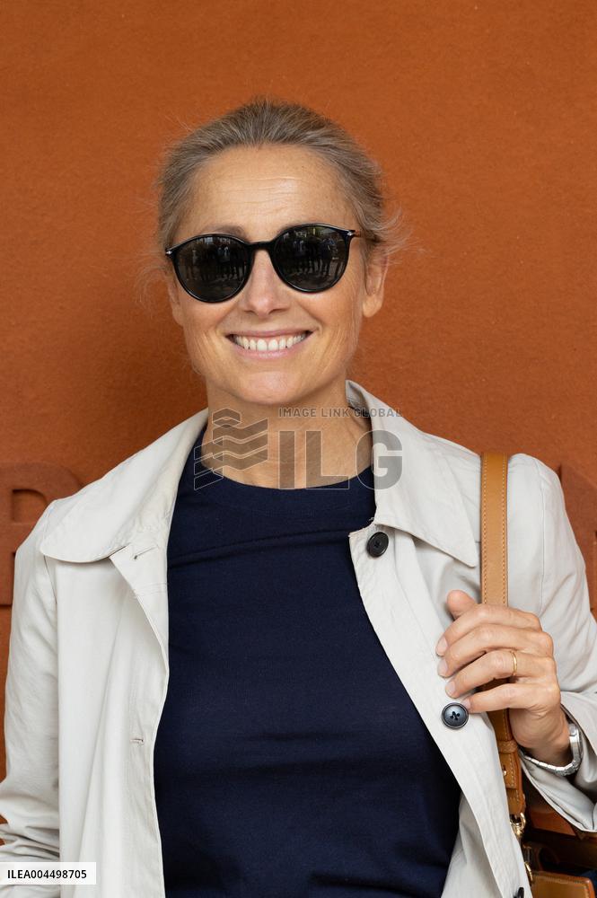 2025 French Open - Celebrities at Village Day 13 NB