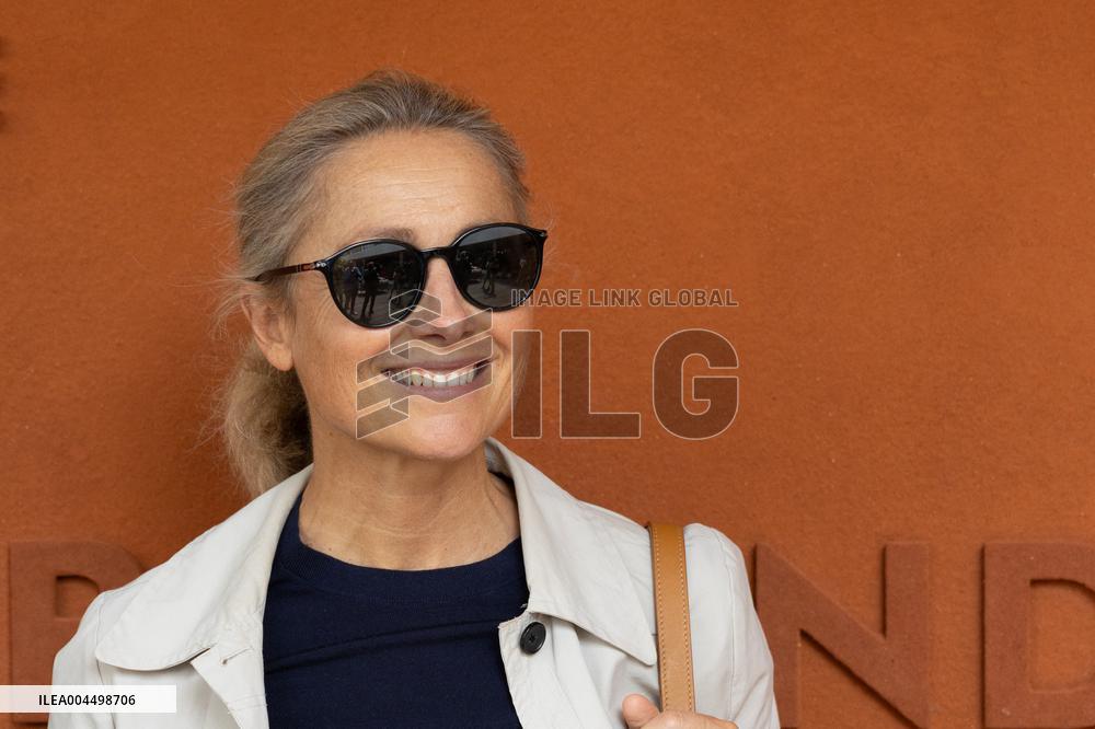 2025 French Open - Celebrities at Village Day 13 NB