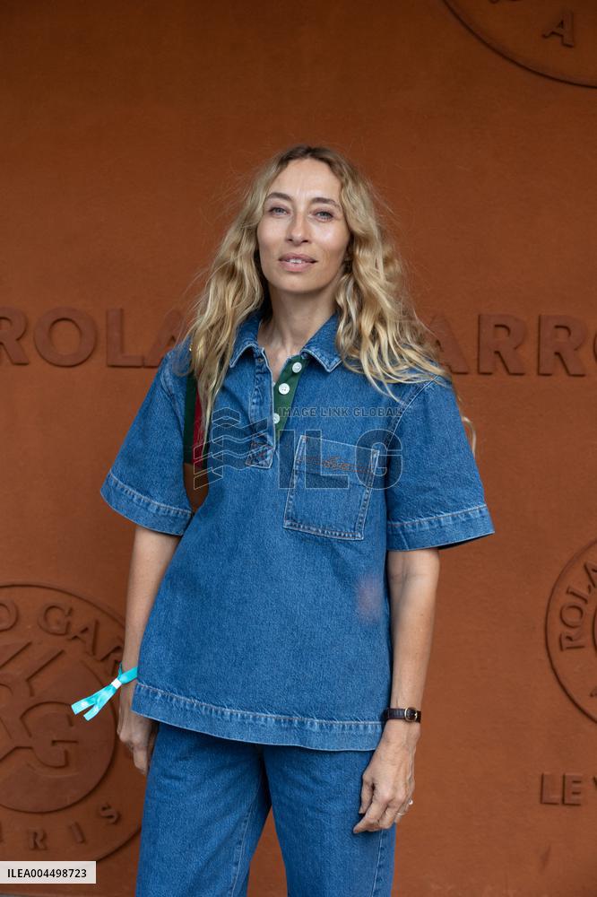 2025 French Open - Celebrities at Village Day 13 NB