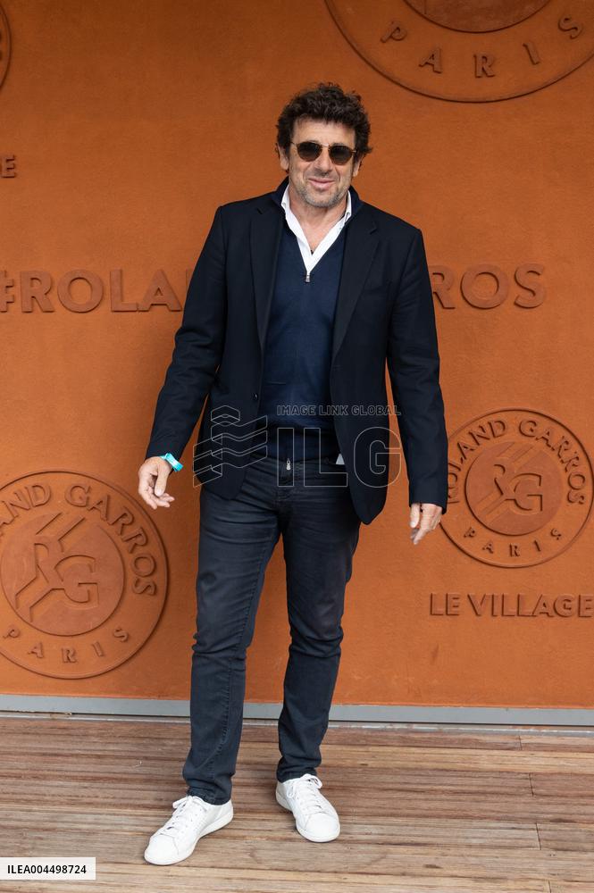 2025 French Open - Celebrities at Village Day 13 NB