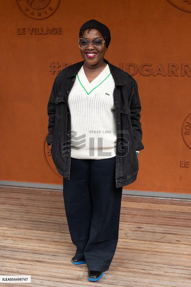 2025 French Open - Celebrities at Village Day 13 NB