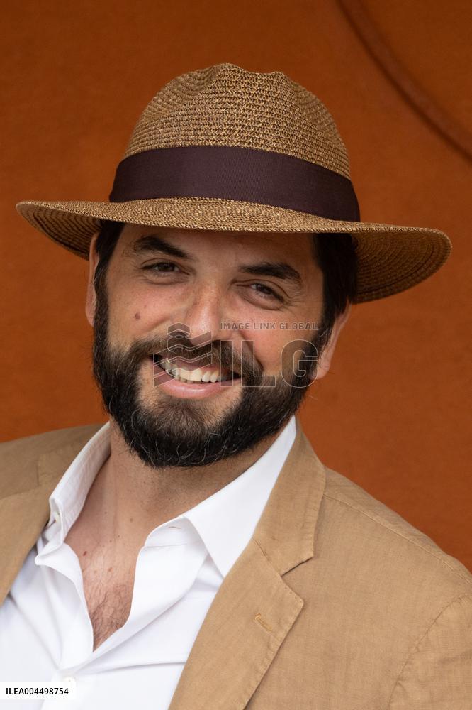 2025 French Open - Celebrities at Village Day 13 NB