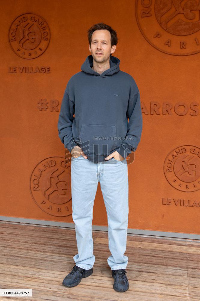 2025 French Open - Celebrities at Village Day 13 NB