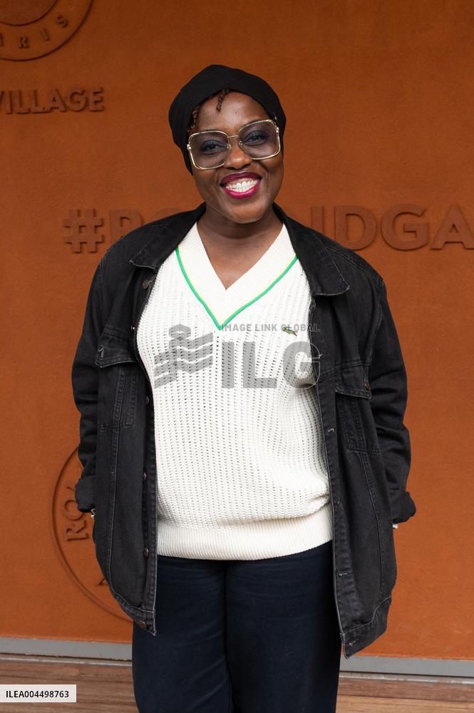 2025 French Open - Celebrities at Village Day 13 NB