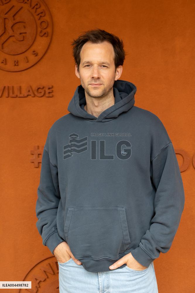 2025 French Open - Celebrities at Village Day 13 NB