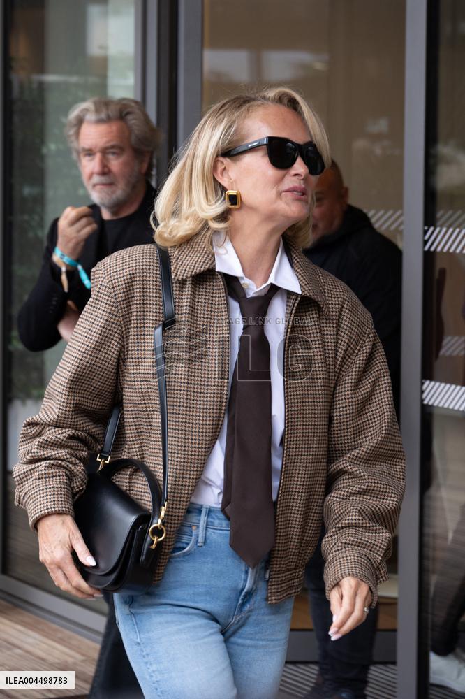 2025 French Open - Celebrities at Village Day 13 NB