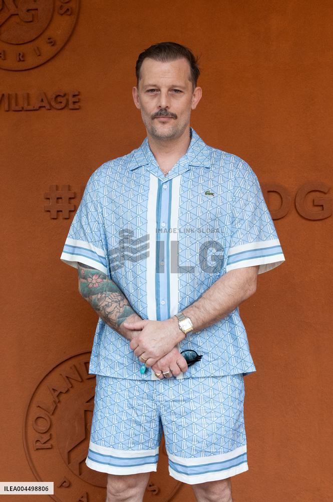 2025 French Open - Celebrities at Village Day 13 NB