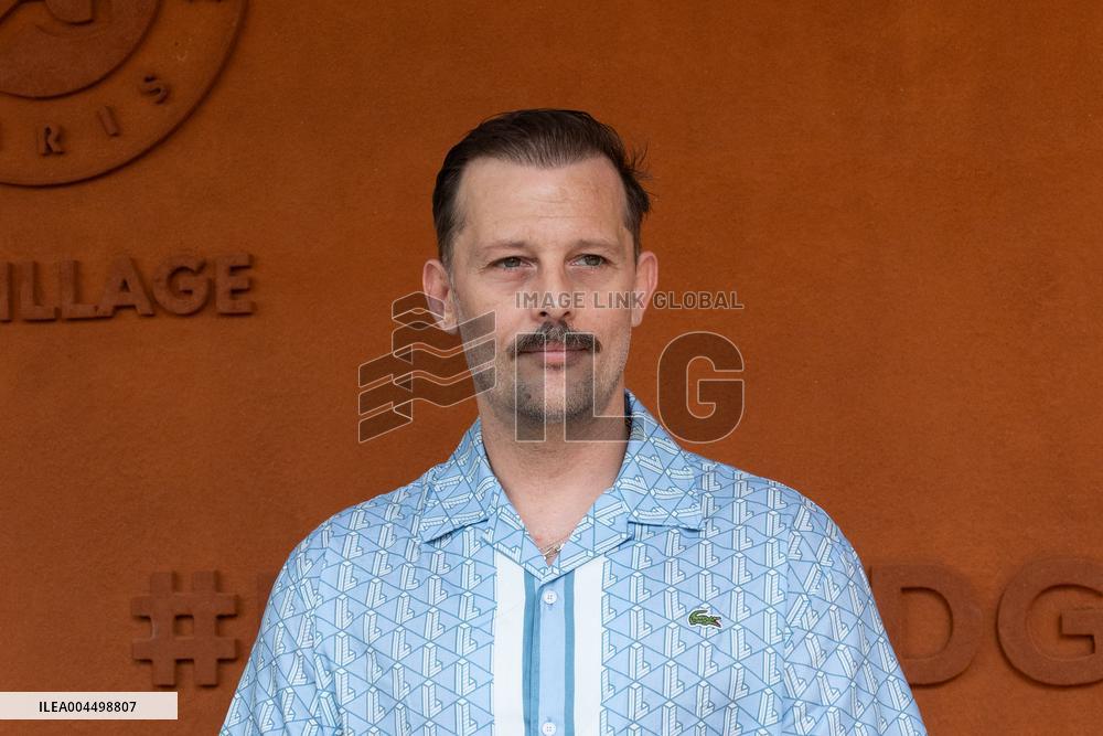 2025 French Open - Celebrities at Village Day 13 NB