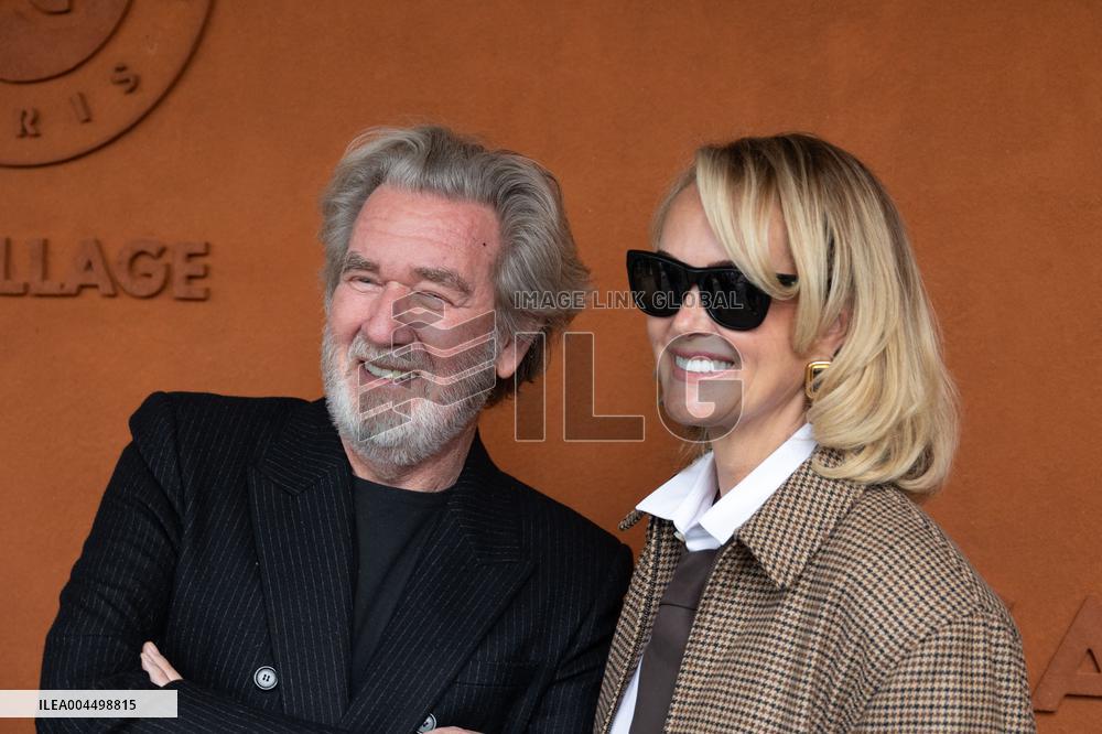 2025 French Open - Celebrities at Village Day 13 NB