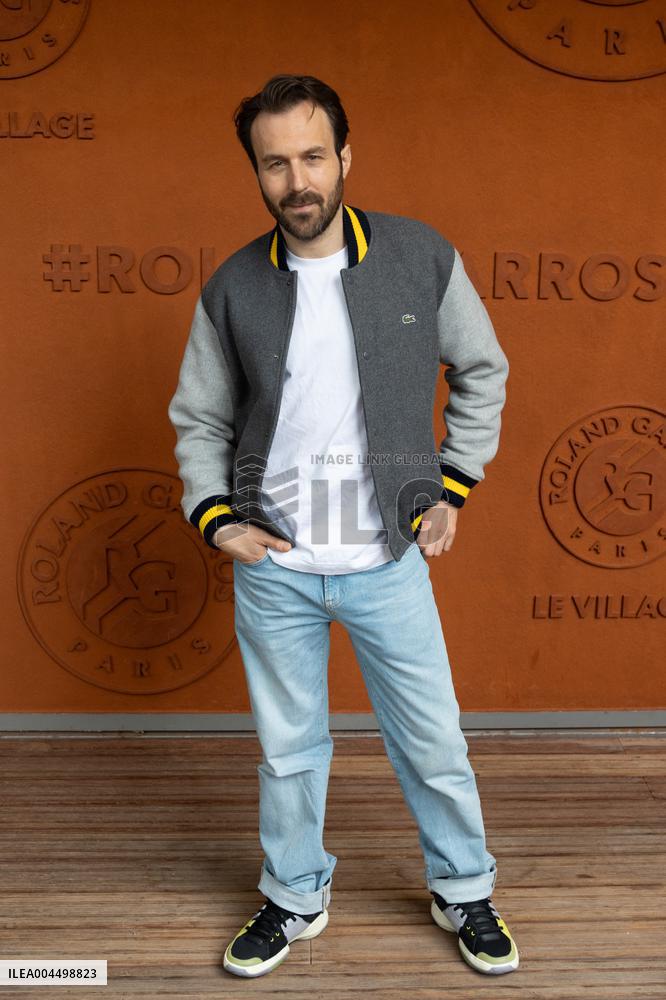 2025 French Open - Celebrities at Village Day 13 NB