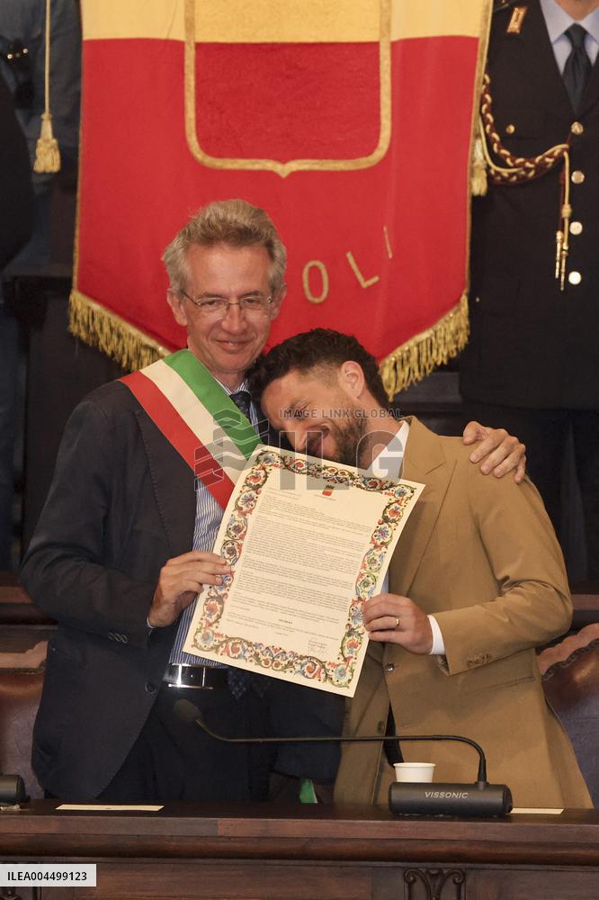 Honorary Italian Citizenship Awarded To Dries Mertens - Naples