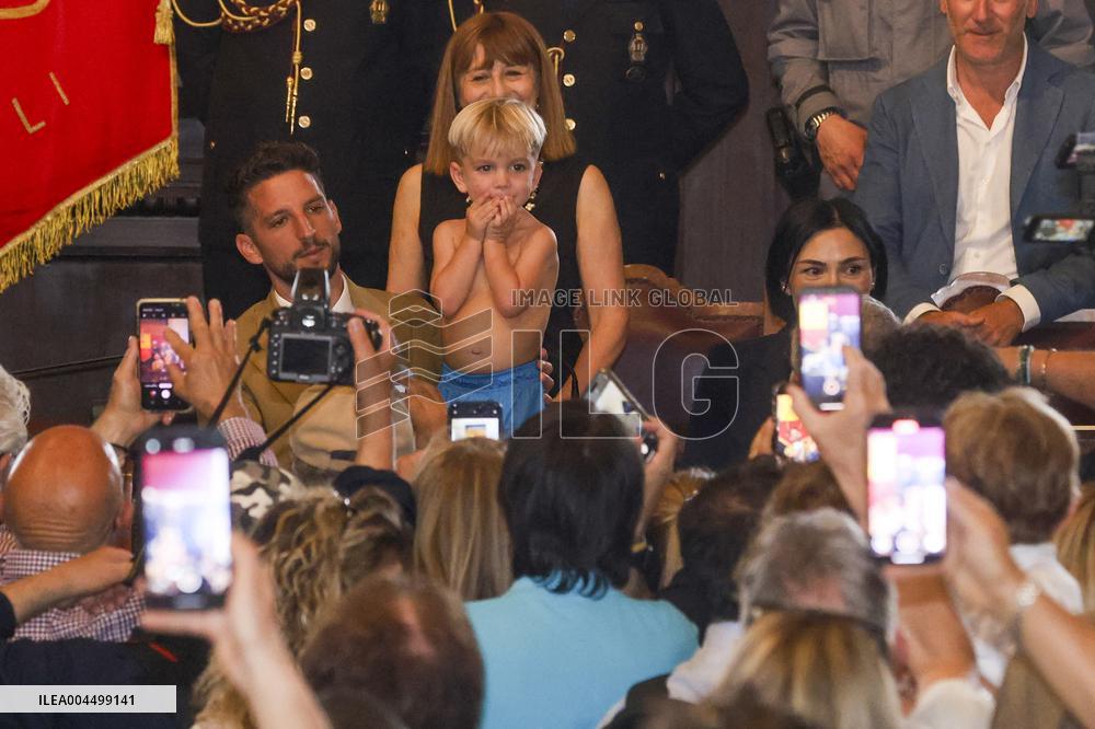 Honorary Italian Citizenship Awarded To Dries Mertens - Naples