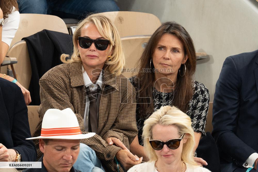 French Open Mario Beckham At The Stands LZ