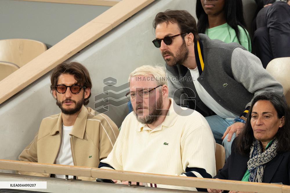 French Open Mario Beckham At The Stands LZ