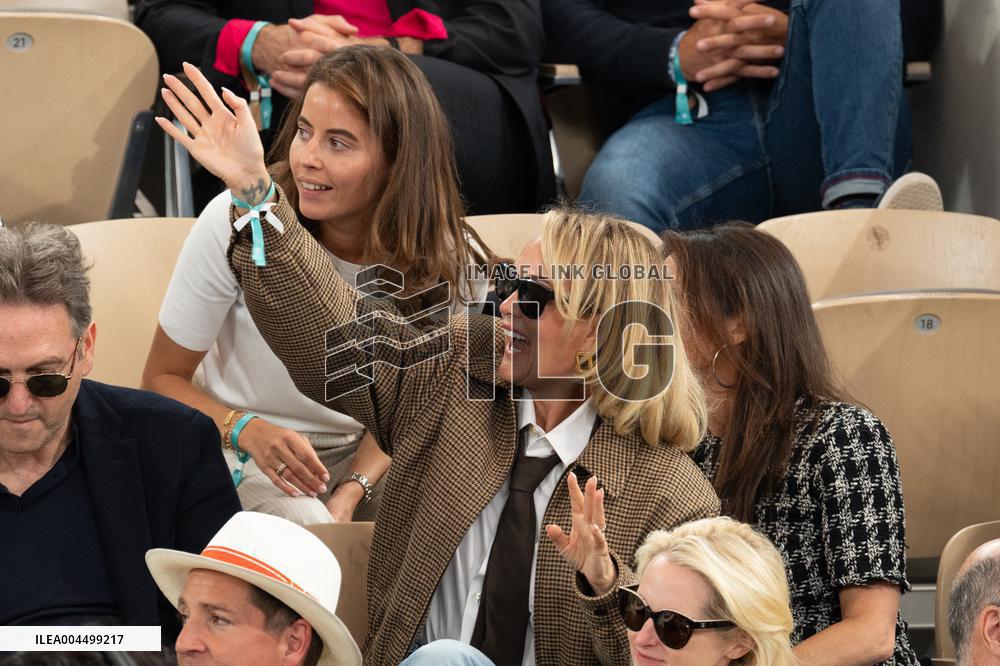 French Open Mario Beckham At The Stands LZ
