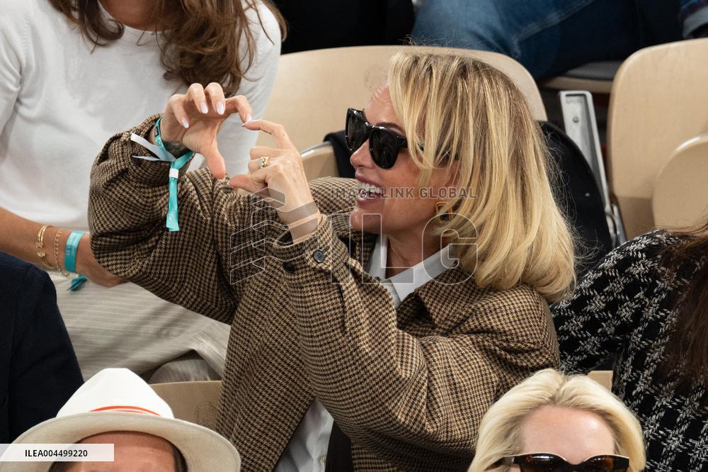 French Open Mario Beckham At The Stands LZ