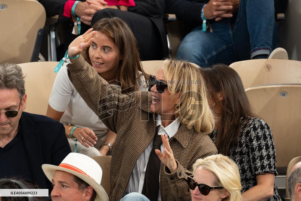 French Open Mario Beckham At The Stands LZ