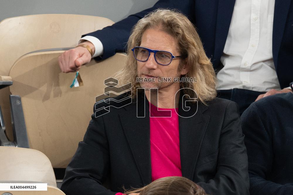 French Open Mario Beckham At The Stands LZ