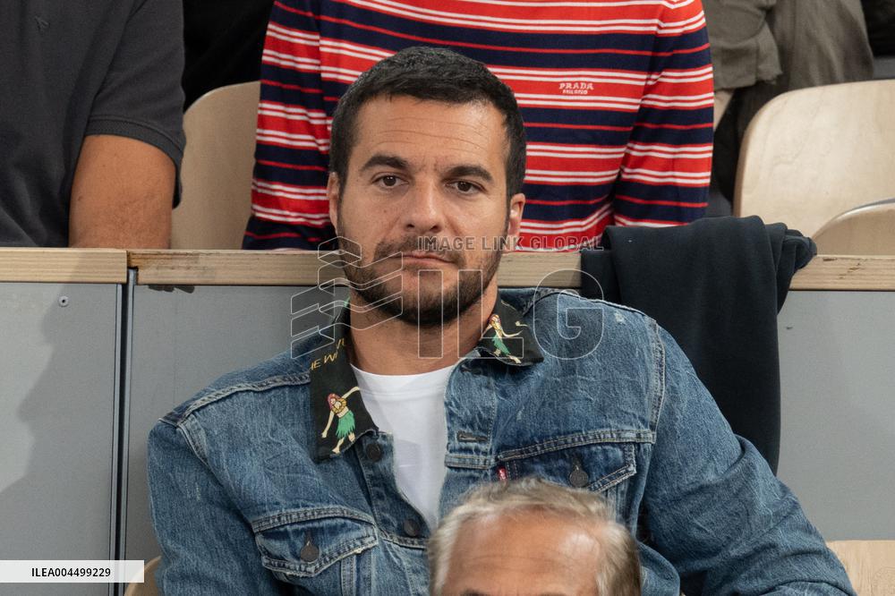 French Open Mario Beckham At The Stands LZ