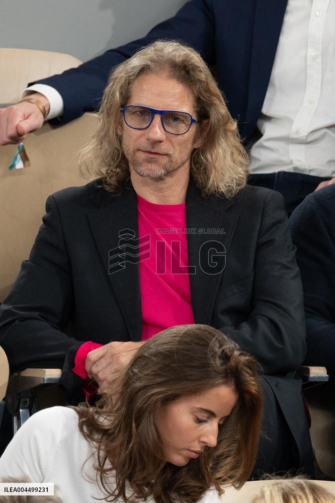 French Open Mario Beckham At The Stands LZ